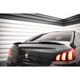 Накладка сплиттер на крышку багажника на Peugeot 508 GT рестайл