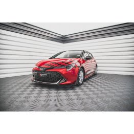 Накладка сплиттер на передний бампер на Toyota Corolla XII GR Sport