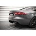 Диффузор заднего бампера на Jaguar XF II R-Sport