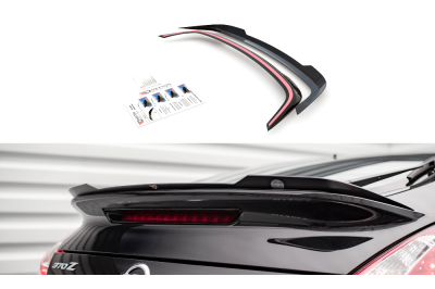 Накладка сплиттер на крышку багажника на Nissan 370Z Nismo рестайл