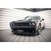 Накладка сплиттер на передний бампер на Dodge Challenger III RT рестайл