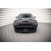 Накладка сплиттер на передний бампер на Dodge Challenger III RT рестайл