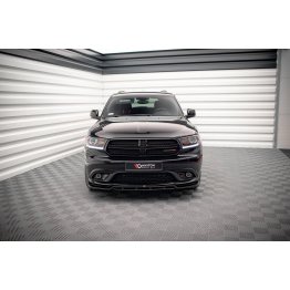 Накладка сплиттер на передний бампер на Dodge Durango III RT рестайл