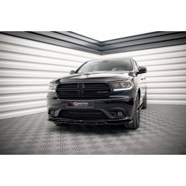 Накладка сплиттер на передний бампер на Dodge Durango III RT рестайл