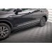 Накладки сплиттеры на пороги на VW Tiguan II Allspace