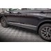 Накладки сплиттеры на пороги на VW Tiguan II Allspace