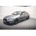 Накладки сплиттеры на пороги на BMW M3 G80