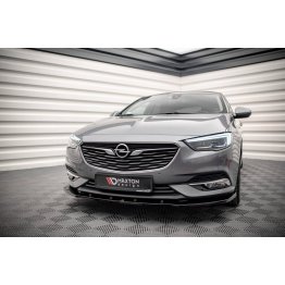 Накладка сплиттер на передний бампер на Opel Insignia B