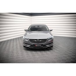 Накладка сплиттер на передний бампер на Opel Insignia B