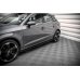 Накладки сплиттеры на пороги на Audi A3 8V Sportback