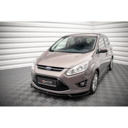 Накладка сплиттер на передний бампер на Ford C-Max II