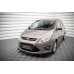 Накладка сплиттер на передний бампер на Ford C-Max II