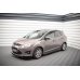 Накладки сплиттеры на пороги на Ford C-Max II