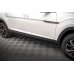 Накладки сплиттеры на пороги на VW Atlas Cross Sport