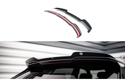 Накладка сплиттер на крышку багажника верхняя на Audi RSQ8