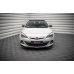 Накладка сплиттер на передний бампер на Opel Astra J GTC OPC-Line