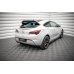 Накладки сплиттеры боковые на задний бампер на Opel Astra J GTC OPC-Line