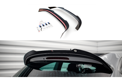 Накладка сплиттер на крышку багажника на Opel Astra J GTC OPC-Line