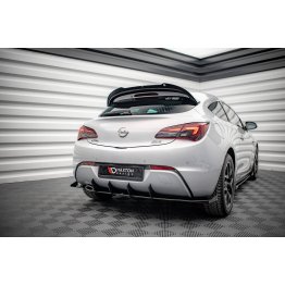 Диффузор заднего бампера на Opel Astra J GTC OPC-Line