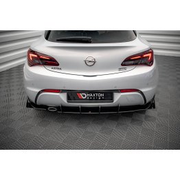 Диффузор заднего бампера на Opel Astra J GTC OPC-Line