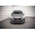 Накладка сплиттер на передний бампер на Peugeot 208 I GTi