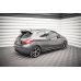 Накладки сплиттеры на пороги на Peugeot 208 I GTi