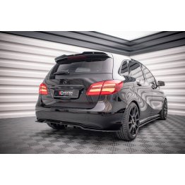 Накладка сплиттер на крышку багажника на Mercedes B W246 рестайл