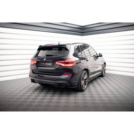 Накладки сплиттеры боковые на задний бампер на BMW X3 G01 M40d / M40i