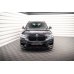 Накладка сплиттер на передний бампер на BMW X3 G01 M40d / M40i / M-Pack