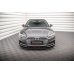 Накладка сплиттер на передний бампер на Audi A5 S-Line / S5 B9