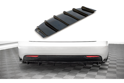 Диффузор заднего бампера на Tesla Model S рестайл