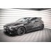 Накладки сплиттеры на пороги на Mercedes A W177 A35 AMG / AMG-Line Aero