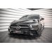 Накладка сплиттер на передний бампер на Mercedes AMG A W177 A35 AMG / AMG-Line Aero