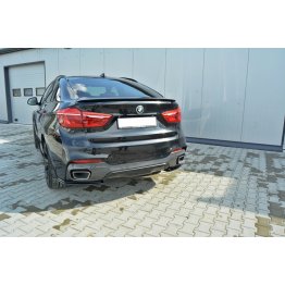 Накладка сплиттер на крышку багажника на BMW X6 F16 M-Pack