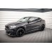 Накладки сплиттеры на пороги на BMW X6 F16 M-Pack