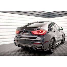 Накладка сплиттер на крышку багажника на BMW X6 F16 M-Pack