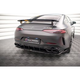 Накладка сплиттер на задний бампер на Mercedes AMG GT 63S 4D Coupe Aero