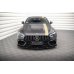 Накладка сплиттер на передний бампер Вариант2 на Mercedes AMG GT 63S 4D Coupe