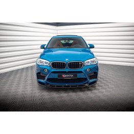 Накладка сплиттер на передий бампер на BMW X6 M F86