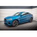 Накладки сплиттеры на пороги на BMW X6 M F86