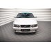 Накладка сплиттер на передний бампер на Volvo C70 I