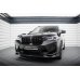 Накладка сплиттер на передий бампер V2 на BMW X3 M F97 рестайл