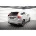 Накладки сплиттеры боковые на задний бампер на Volvo XC60 R-Design рестайл