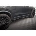 Накладки сплиттеры на пороги на Volvo XC90 II R-Design рестайл