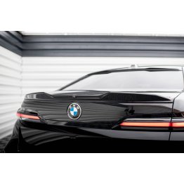 Накладка сплиттер на крышку багажника на BMW 7 G70 M-Pack / M760E