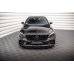 Накладка сплиттер на передний бампер на Mercedes C W205 C43 AMG / AMG-Line рестайл