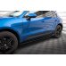 Накладки сплиттеры на пороги на Porsche Macan I