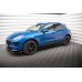 Накладки сплиттеры на пороги на Porsche Macan I