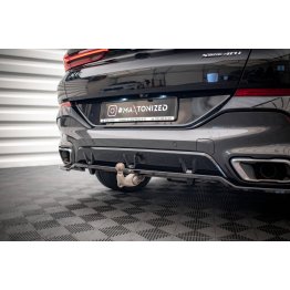 Накладка сплиттер на задний бампер V3 на BMW X6 G06 M-Pack