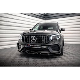 Накладка сплиттер на передний бампер V2 на Mercedes GLB Class X247 35